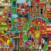 Ravensburger - 16761 - Awesome Alphabet F & G (Colin Thompson) - 1000 Piece