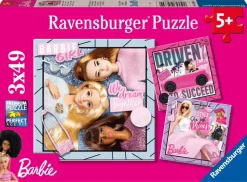 Ravensburger - 05684 - Barbie - Inspire the World - 3 x 49 Piece Puzzles