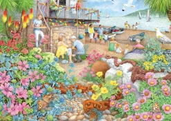 Ravensburger - 17479 - Beach Garden Cafe (Anne Searle) - 1000 Piece