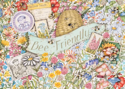 Ravensburger - 17619 - Bee Friendly (Linda Jane Smith) - 1000 Piece