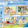 Ravensburger - 03111 - Bluey - 1 x 12, 1 x 16, 1 x 20, 1 x 24 Piece Puzzles