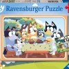 Ravensburger - 05711 - Bluey - Let`s do This - 2 x 24 Piece Puzzles