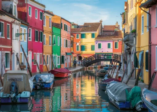 Ravensburger - 17392 - Burano - Italy - 1000 Piece