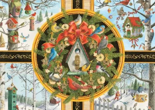 Ravensburger - 16835 - Christmas Songbirds (Ingrid Slyder) - 500 XL Piece