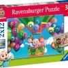 Ravensburger - 05628 - Cocomelon - Learning is Fun - 2 x 12 Piece Puzzles