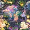 Ravensburger - 13293 - Color Star Line - Fairy Garden - 100 XXL Piece