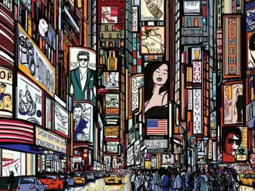 Ravensburger - 17088 - Colourful New York - 1000 Piece
