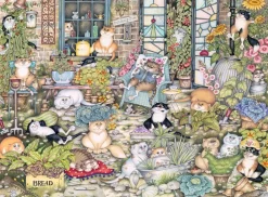 Ravensburger - 16978 - Crazy Cats - The Good Life (Linda Jane Smith) - 500 piece