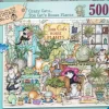 Ravensburger - 17519 - Crazy Cats - Tom Cat`s House Plants (Linda Jane Smith) - 500 Piece