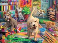 Ravensburger - 16801 - Cute Crafters (Eduard) 750 Large Pieces Easy to See and Handle