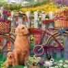 Ravensburger - 15036 - Cute Dogs in the Garden (Eduard) - 500 Piece