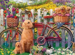 Ravensburger - 15036 - Cute Dogs in the Garden (Eduard) - 500 Piece