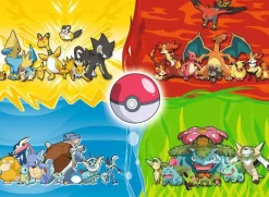 Ravensburger - 10035 - Different Types of Pokemon - 150 XXL Piece