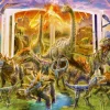 Ravensburger - 12905 - Dino Dictionary (Jan Patrik Krasny) - 300 XXL Piece