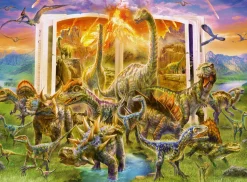 Ravensburger - 12905 - Dino Dictionary (Jan Patrik Krasny) - 300 XXL Piece