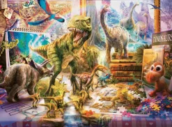 Ravensburger - 12000863 - Dinosaur Escape (Jan Patrik Krasny) - 100 XXL Piece
