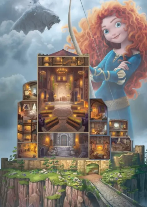 Ravensburger - 17335 - Disney Castle Collection - Merida - 1000 Piece