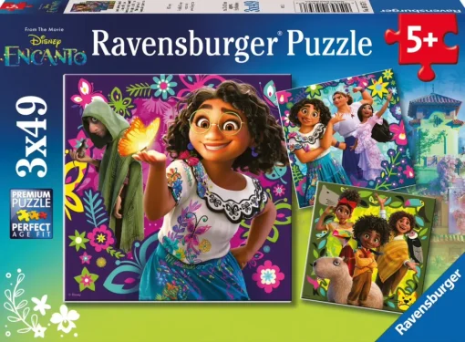 Ravensburger - 05657 - Disney Encanto - The Magic Awaits - 3 x 49 Piece Puzzles