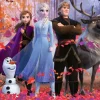 Ravensburger - 12867 - Disney Frozen II - Magic of the Forest - 100 XXL Piece