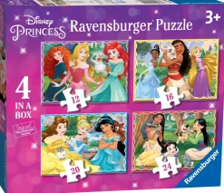 Ravensburger - 03079 - Disney Princess - 1 x 12, 1 x 16, 1 x 20, 1 x 24 Piece Puzzles