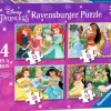 Ravensburger - 03079 - Disney Princess - 1 x 12, 1 x 16, 1 x 20, 1 x 24 Piece Puzzles