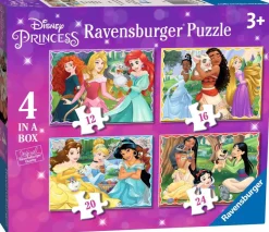 Ravensburger - 03079 - Disney Princess - 1 x 12, 1 x 16, 1 x 20, 1 x 24 Piece Puzzles