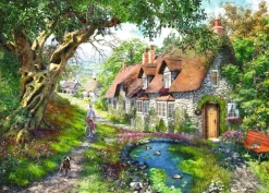 Ravensburger - 16777 - Down the Lane No 1 - Flower Hill Lane (Dominic Davison) - 1000 Piece