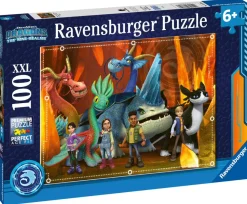 Ravensburger - 13379 - Dragons - The Nine Realms - 100 XXL Piece