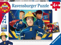 Ravensburger - 09042 - Fireman Sam - Sam Helps You - 2 x 24 Piece Puzzles