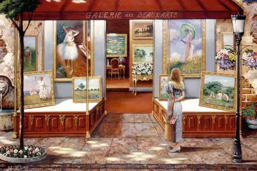 Ravensburger - 16466 - Gallery of Fine Art (Jonn O`brien) - 3000 Piece