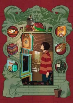 Ravensburger - 16516 - Harry Potter at Home with the Weasley Family - 1000 Piece