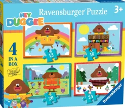 Ravensburger - 03061 - Hey Duggee - Let`s Go Explore - 1 x 12, 1 x 16, 1 x 20, 1 x 24 Piece Puzzles