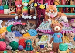 Ravensburger - 16528 - Knitty Kitty (Steve Read) - 1000 Piece
