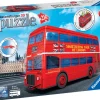 Ravensburger - 12534 - London Bus - 216 Piece 3D Puzzle