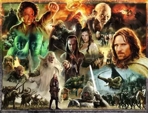 Ravensburger - 17293 - Lord of the Rings - The Return of the King - 2000 Piece