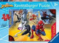 Ravensburger - 05686 - Marvel - Spiderman to the Rescue - 35 Piece