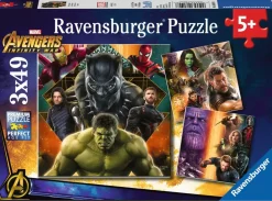Ravensburger - 08049 - Marvel Avengers - 3 x 49 Piece Puzzles