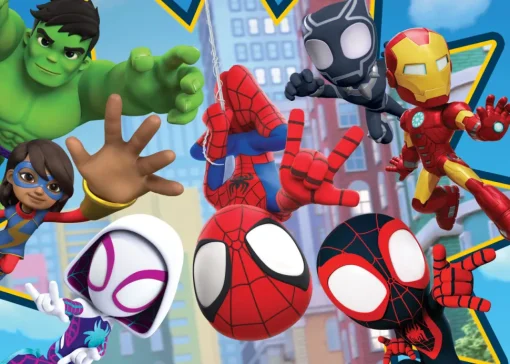 Ravensburger - 03182 - Marvel Spidey Amazing Friends - An Amazing Team - 24 Piece Giant Floor Puzzle