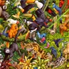 Ravensburger - 13351 - Marvellous Menagerie (John Francis) - 200 XXL Piece