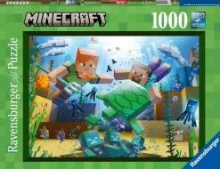 Ravensburger - 17187 - Minecraft Mosaic - 1000 Piece