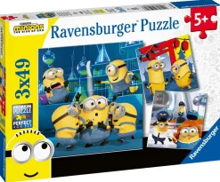 Ravensburger - 05082 - Minions - Funny Minions - 3 x 49 Piece Puzzles