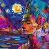 Ravensburger - 16946 - Nefertiti on the Nile (Alessandro Pautasso) - 1000 piece