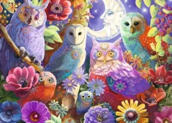 Ravensburger - 17466 - Night Owl Hoot (Laura Audi) - 300 XL Piece
