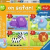Ravensburger - 07301 - On Safari - My First Puzzles - 1 x 2, 1 x 3, 1 x 4, 1 x 5 Piece Puzzles