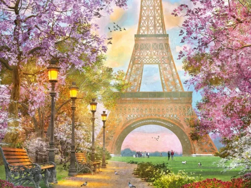 Ravensburger - 16000 - Paris Romance (Dominic Davison) - 1500 Piece