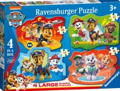 Ravensburger - 03028 - Paw Control - 1 x 10, 1 x 12, 1 x 14, 1 x 16 Piece Shaped Puzzles