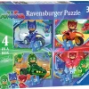 Ravensburger - 06974 - PJ Masks - Ready for Action - 1 x 12, 1 x 16, 1 x 20, 1 x 24 Piece Puzzles