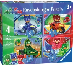 Ravensburger - 06974 - PJ Masks - Ready for Action - 1 x 12, 1 x 16, 1 x 20, 1 x 24 Piece Puzzles