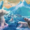 Ravensburger - 12947 - Polar Bear Kingdom(Jan Patrik Krasny) - 300 XXL Piece