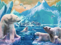 Ravensburger - 12947 - Polar Bear Kingdom(Jan Patrik Krasny) - 300 XXL Piece